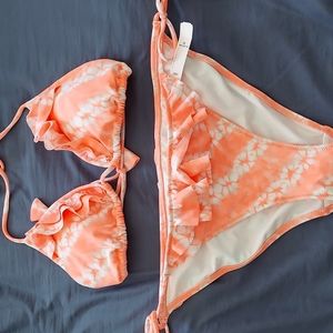 Victoria Secret Coral Bikini Set
